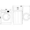 Indesit MTWSE 61294 WK EE washing machine Front-load 6 kg 1151 RPM White