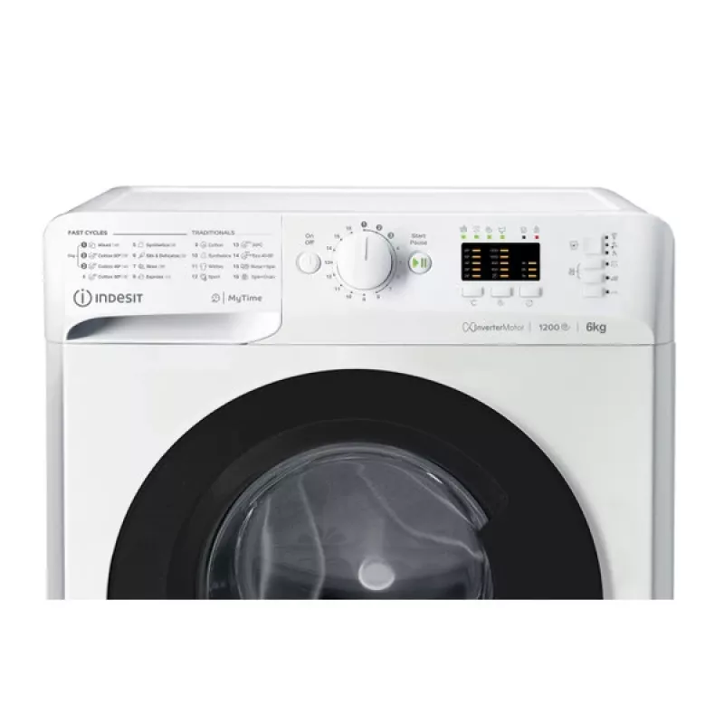 Indesit MTWSA 61294 WK EE washing machine Front-load 6 kg 1151 RPM White