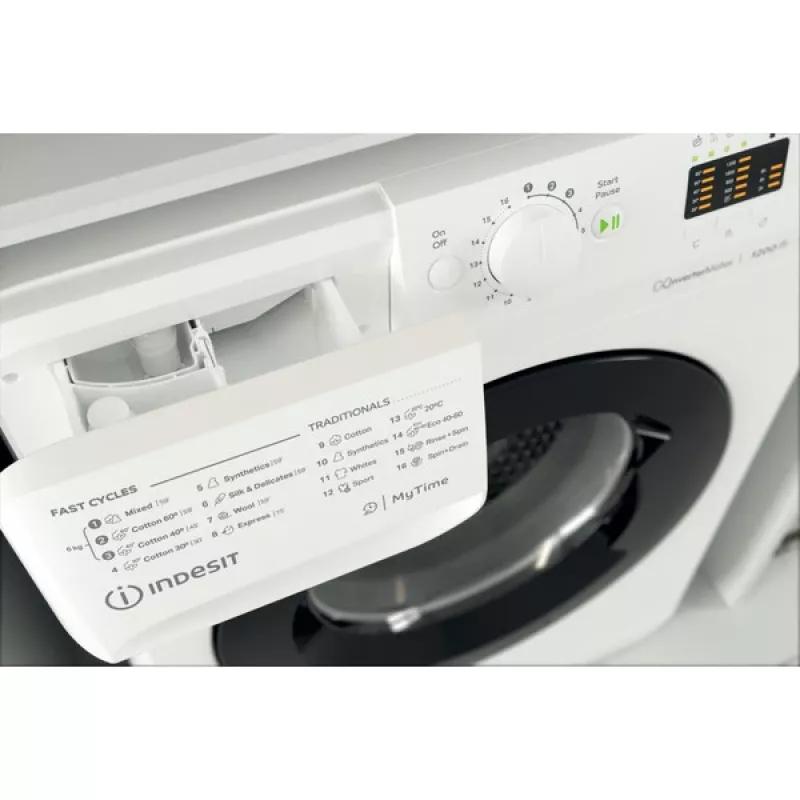 Indesit MTWSA 61294 WK EE washing machine Front-load 6 kg 1151 RPM White