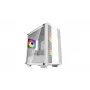 PC Case DeepCool CC360 WH ARGB Mini Tower White — Micro‑ATX/Mini‑ITX, Tempered Glass, 2x 3.5 inch + 3x 2.5 inch, 2x Front 120mm Fans