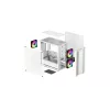 PC Case DeepCool CC360 WH ARGB Mini Tower White — Micro‑ATX/Mini‑ITX, Tempered Glass, 2x 3.5 inch + 3x 2.5 inch, 2x Front 120mm Fans