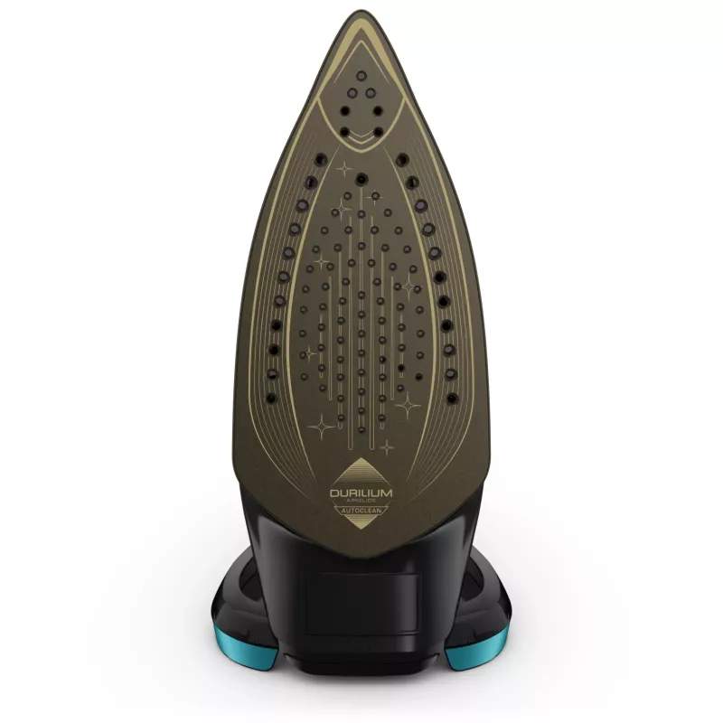 Tefal Puregliss FV8066 Dry & Steam iron Durilium AirGlide Autoclean soleplate 3000 W Black, Blue