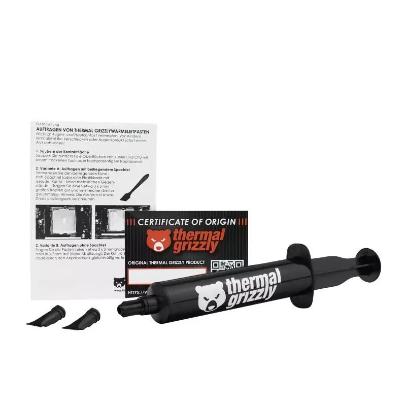 Thermal paste guard Thermal Grizzly TG-A-100-R, 26 g, black