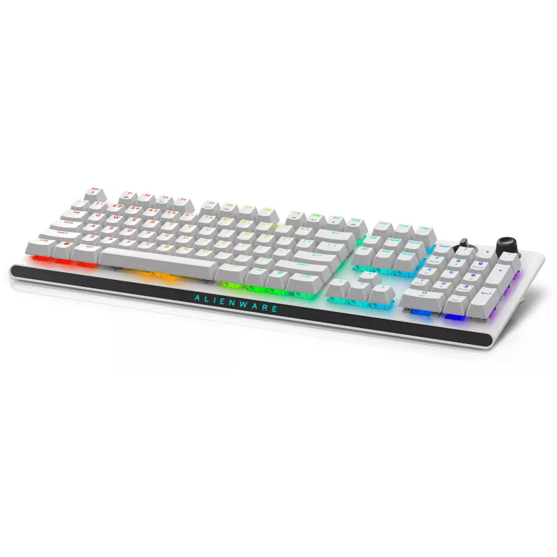 Alienware Tri-Mode AW920K keyboard Gaming USB + RF Wireless + Bluetooth White