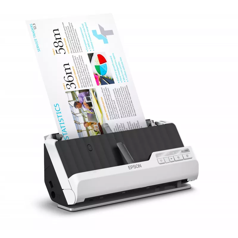 Epson DS-C490 ADF + Sheet-fed scanner 600 x 600 DPI A4 Black, White
