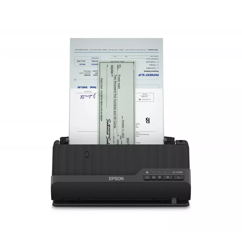 Epson ES-C320W ADF + Sheet-fed scanner 600 x 600 DPI A4 Black