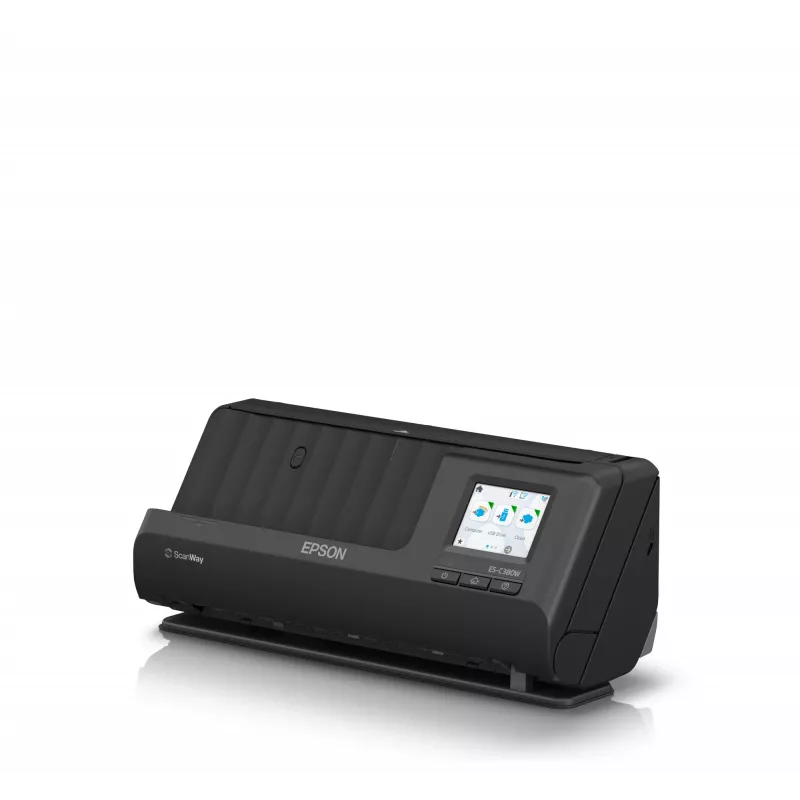 Epson ES-C380W ADF + Sheet-fed scanner 600 x 600 DPI A4 Black