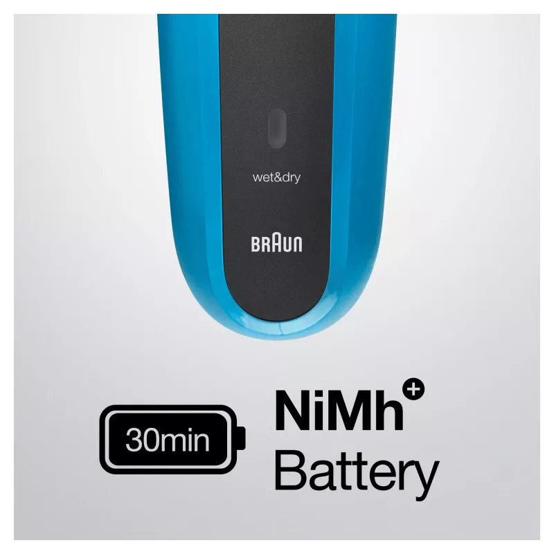 Braun Series 3 310BT electric shaver - wet & dry foil shaver with beard trimmer attachments