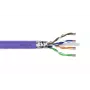 DIGITUS installation cable - CAT6 - F/UTP - AWG 23/1 - 100m - Purple