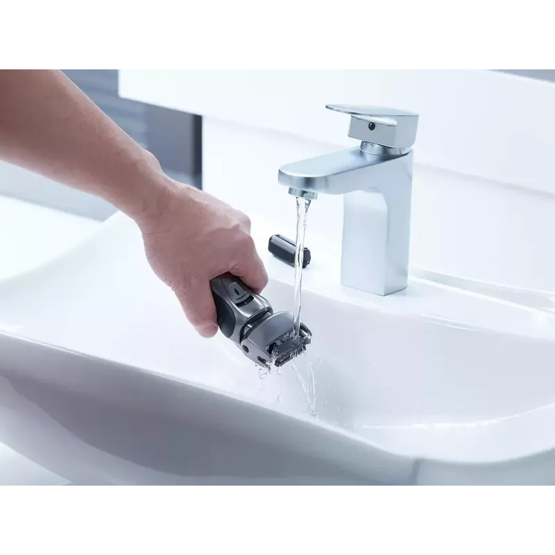 Foil shaver Panasonic ES-RW33 Black Silver AC Battery 21 min