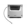 Laptop stand Acer HP.DSCAB.012 for 11.6–15.6 inch notebooks, silver, 270×45×300 mm, 0.821 kg