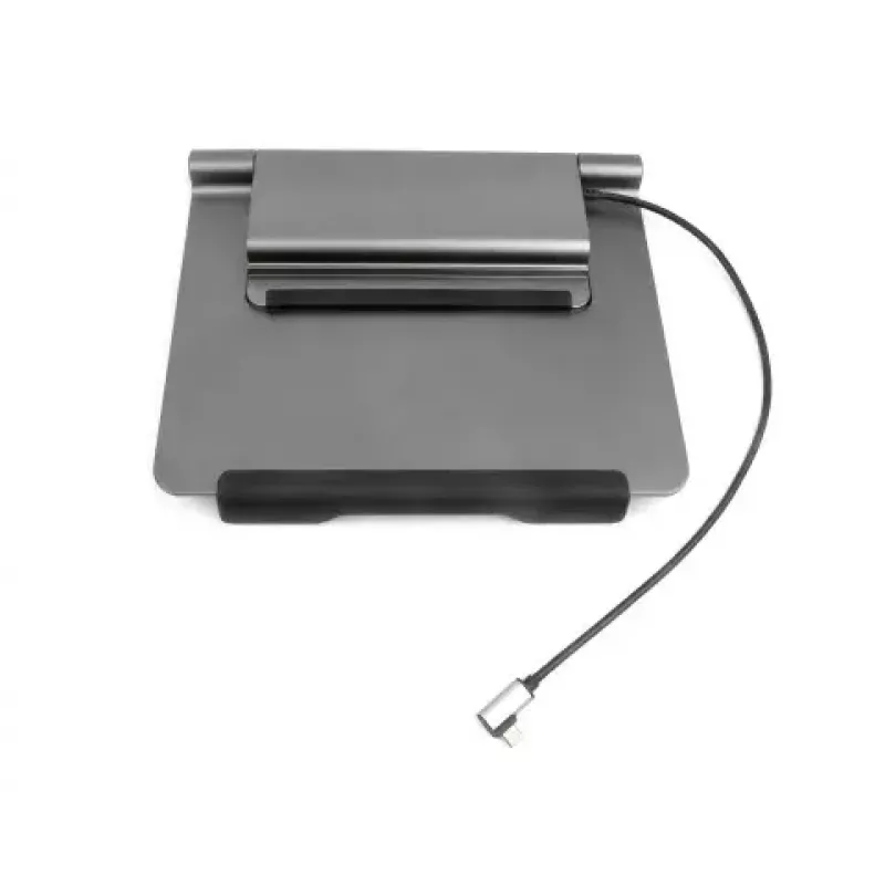 Laptop stand Acer HP.DSCAB.012 for 11.6–15.6 inch notebooks, silver, 270×45×300 mm, 0.821 kg