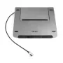 Laptop stand Acer HP.DSCAB.012 for 11.6–15.6 inch notebooks, silver, 270×45×300 mm, 0.821 kg