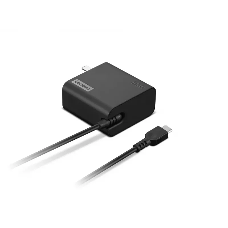 Lenovo 4X21L54610 power adapter/inverter Indoor 65 W Black