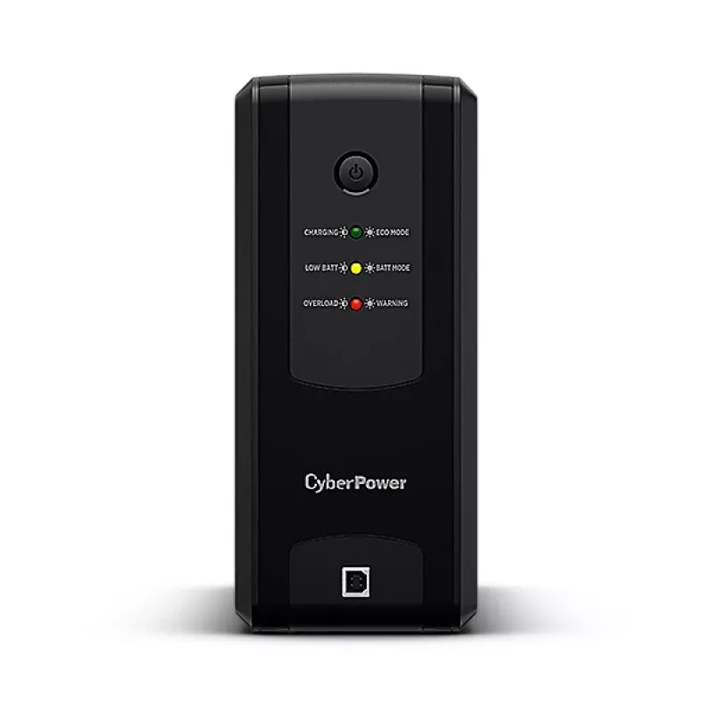 CyberPower UT1050EG Line-Interactive UPS, 1050 VA (1.05 kVA), 630 W, AVR, Schuko Sockets, Tower