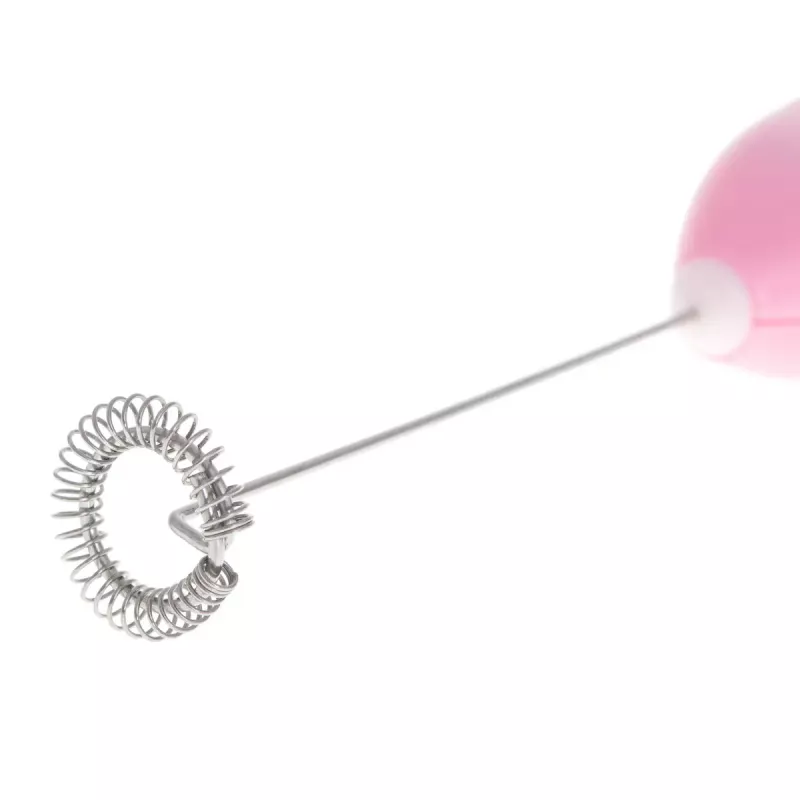 Milk frother Mesko MS 4493p — handheld electric frother, pink
