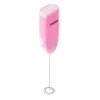 Milk frother Mesko MS 4493p — handheld electric frother, pink