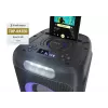 Party speaker Sharp PS-949 — 2.1 channels, 132 W PMPO, 8 inch woofer, Bluetooth A2DP/AVRCP, wired & wireless, black, plastic housing