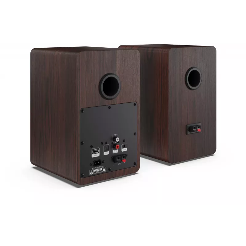 Sharp BOOKSHELF SPEAKERS 2-way Brown Wired & Wireless 60 W