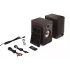 Sharp BOOKSHELF SPEAKERS 2-way Brown Wired & Wireless 60 W