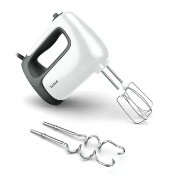 Hand mixer Tefal Prep'Mix HT4621 — 500 W, 5 speeds, metal beaters, white