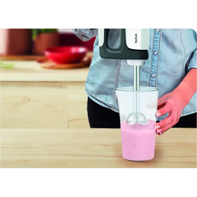 Hand mixer Tefal Prep'Mix HT4621 — 500 W, 5 speeds, metal beaters, white