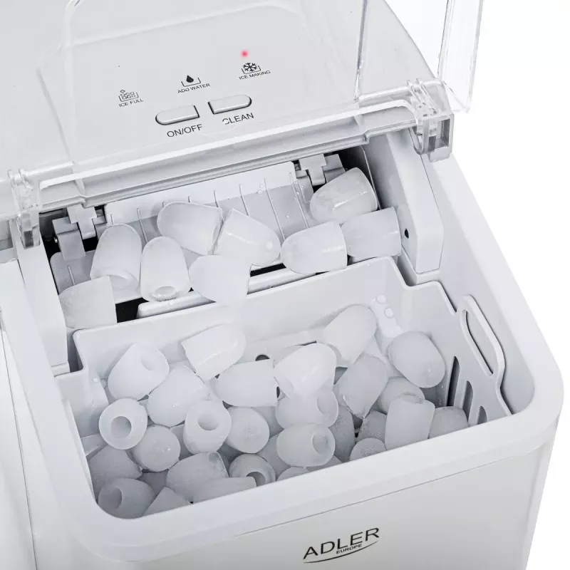 Ice Maker Adler AD 8086 Power 100 W Silver