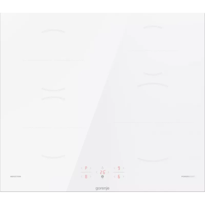 Gorenje GI6401WSC hob White Built-in 59.5 cm Ceramic hob 4 zone(s)