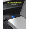 ICY BOX IB-AC603b-U3 HDD/SSD enclosure Anthracite, Black 2.5 inch
