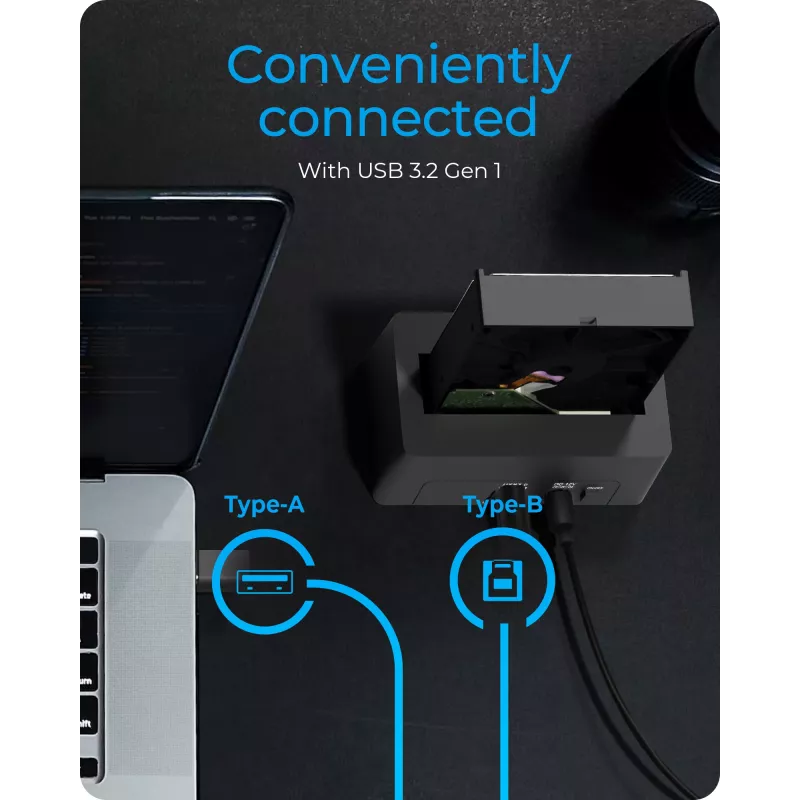 ICY BOX IB-1121-U3 USB 3.2 Gen 1 (3.1 Gen 1) Type-A Black