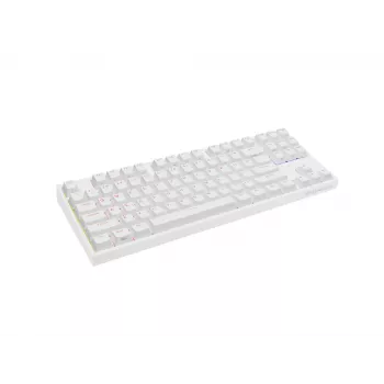 GENESIS Thor 404 TKL keyboard Gaming USB QWERTY US International White