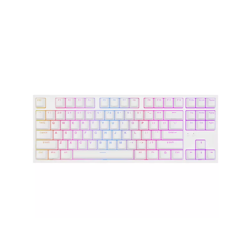 GENESIS Thor 404 TKL keyboard Gaming USB QWERTY US International White