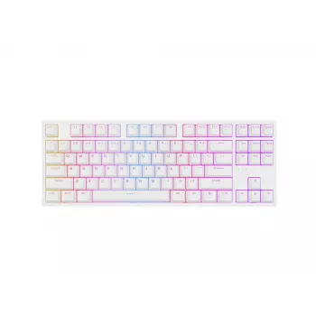 GENESIS Thor 404 TKL keyboard Gaming USB QWERTY US International White