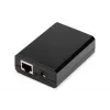 DIGITUS Gigabit PoE+ Splitter, 10/100/1000 Mbps, 24W Input: 802.3at PoE, Output: 5V/2A, 9V/2A, 12V/2A, plastic housing, black