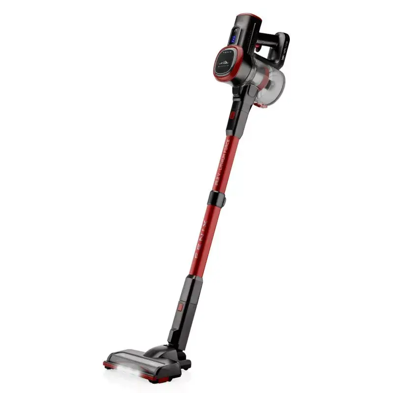 Handstick vacuum cleaner ETA ETA223390000 Fenix — cordless 25.2 V, up to 40 min runtime, grey/red
