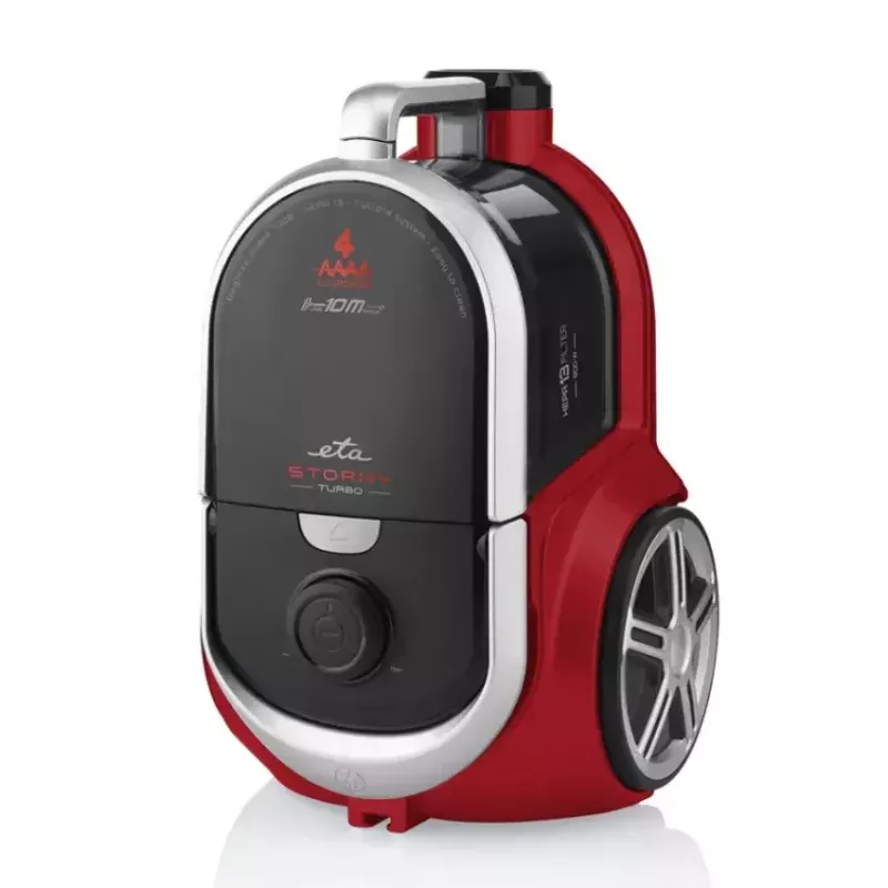 Handstick vacuum cleaner ETA ETA223390000 Fenix — cordless 25.2 V, up to 40 min runtime, grey/red