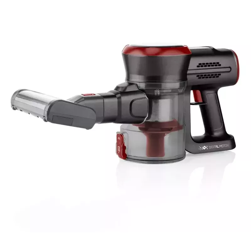 Handstick vacuum cleaner ETA ETA223390000 Fenix — cordless 25.2 V, up to 40 min runtime, grey/red