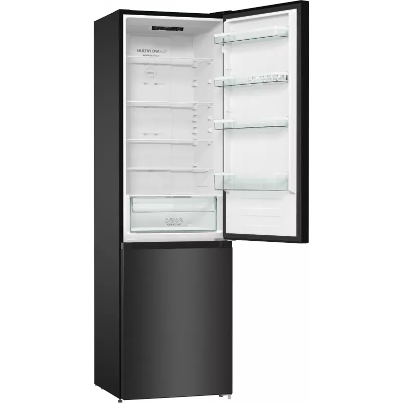 Gorenje NRK6202EBXL4 fridge-freezer Freestanding 331 L Black