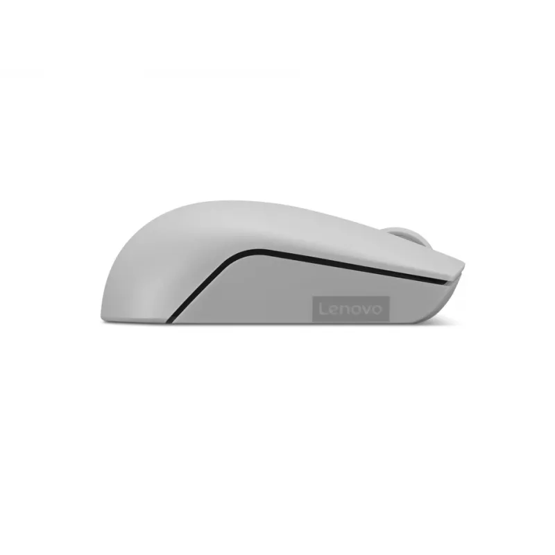 Wireless Lenovo Compact Mouse Arctic Grey — Ambidextrous, RF Wireless, 1000 DPI, 3 buttons, battery-powered