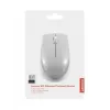 Wireless Lenovo Compact Mouse Arctic Grey — Ambidextrous, RF Wireless, 1000 DPI, 3 buttons, battery-powered
