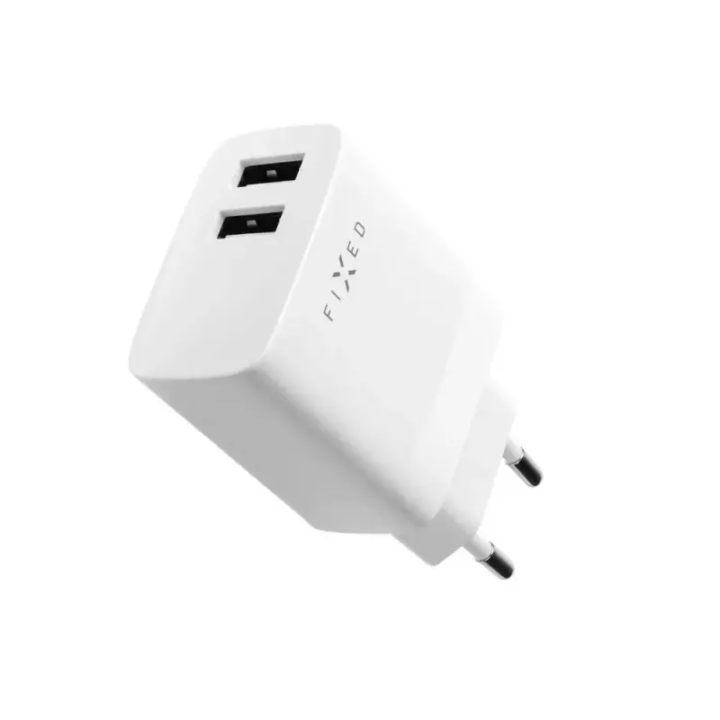 Mobile device charger FIXED FIXC17N-2U-WH AC Fast charging Smartphone Tablet White