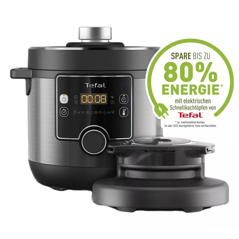 Multicooker-steamer Tefal Turbo Cuisine & Fry CY7788 — 7.6 L, 1200 W, 15 programs, black