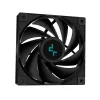 All-in-one liquid cooler DeepCool LS720S Zero Dark — 3×120 mm fans, 120 mm radiator, 41 cm tubes, 6 W pump, LGA1151/AM4/AM5 support, black