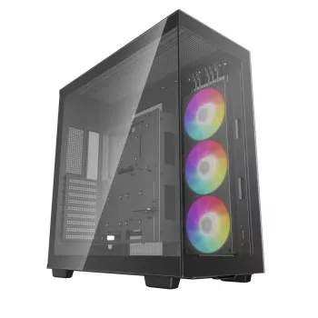 PC case DeepCool CH780 Tower — Full Tower, E-ATX support, tempered glass, aRGB, USB-C, max GPU 480mm