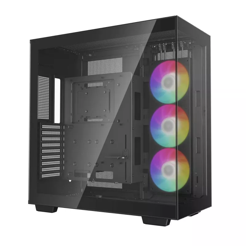 PC case DeepCool CH780 Tower — Full Tower, E-ATX support, tempered glass, aRGB, USB-C, max GPU 480mm