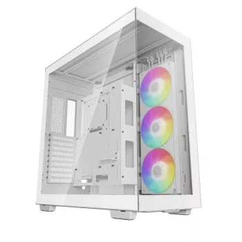 PC Case DeepCool CH780 WH Tower White — Full Tower, E-ATX, tempered glass, aRGB, 48 cm GPU, 13.2 cm CPU cooler