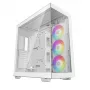 PC Case DeepCool CH780 WH Tower White — Full Tower, E-ATX, tempered glass, aRGB, 48 cm GPU, 13.2 cm CPU cooler