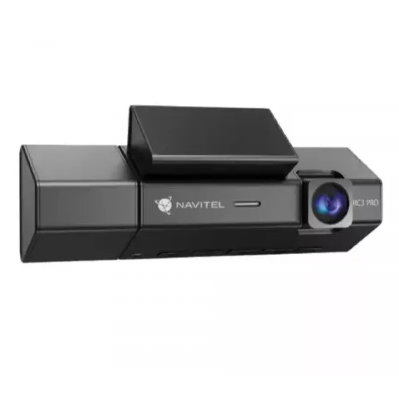 Dashcam Navitel RC3 PRO car camera — Full HD 1920x1080, 106° angle, dual-camera, IPS 3.16 inch display, MicroSD up to 128 GB, USB power