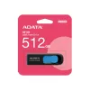 ADATA UV128 USB flash drive 512 GB USB Type-A 3.2 Gen 1 (3.1 Gen 1) Black, Blue