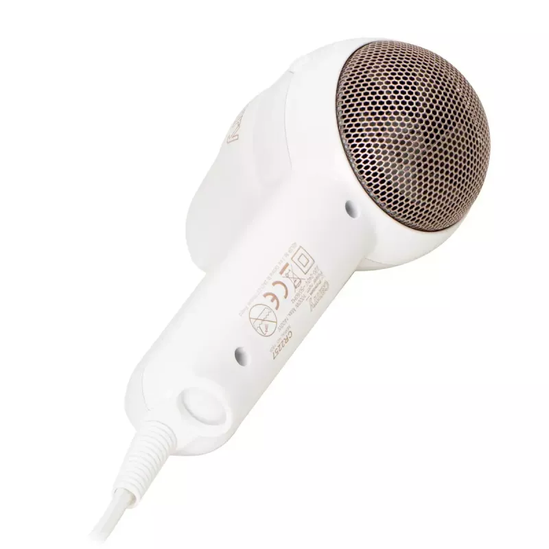 Camry CR 2257 hair dryer, 1400 W, 1 temperature setting, white